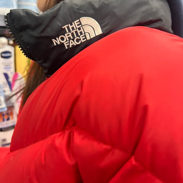 90s northface ascent puffer down jacket