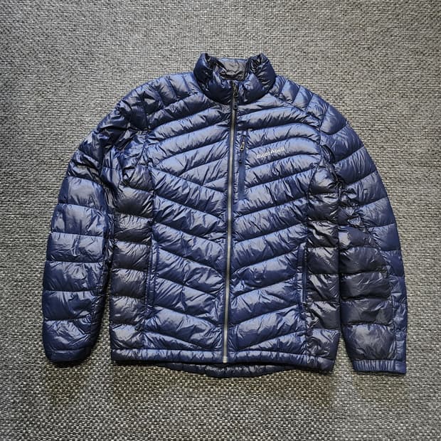몽벨 네이비 경량 구스다운 패딩   100 L사이즈 