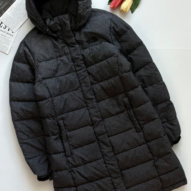 노스페이스 700 구스다운 롱패딩