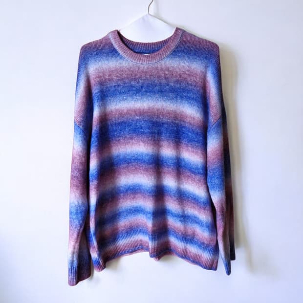 자라 그라데이션 니트 L