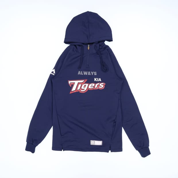 85 마제스틱 기아 타이거즈 후드 티셔츠 N7594