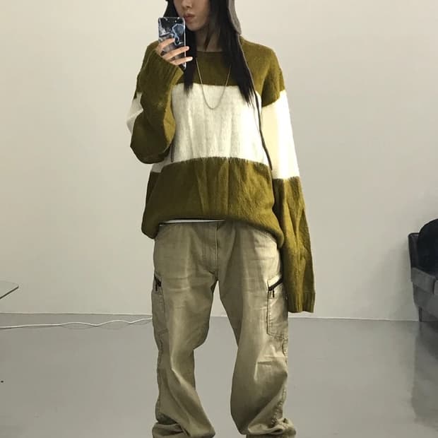 COEN 아크릴 니트