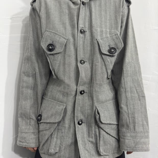 peace-corps pocket hood twoway jacket