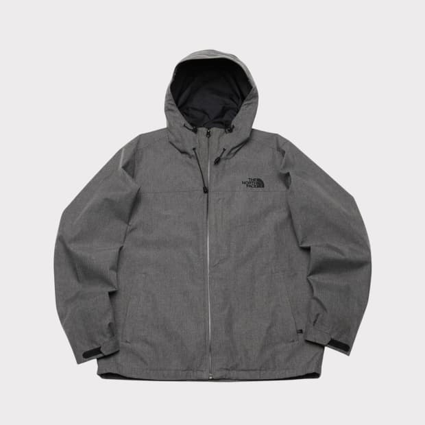 [M] 노스페이스 화이트라벨 디지털 그레이 바람막이 자켓