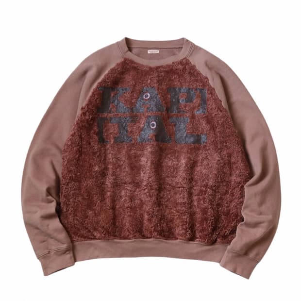 캐피탈 30 플리스x 퍼 그리즐리 스파크이지 맨투맨