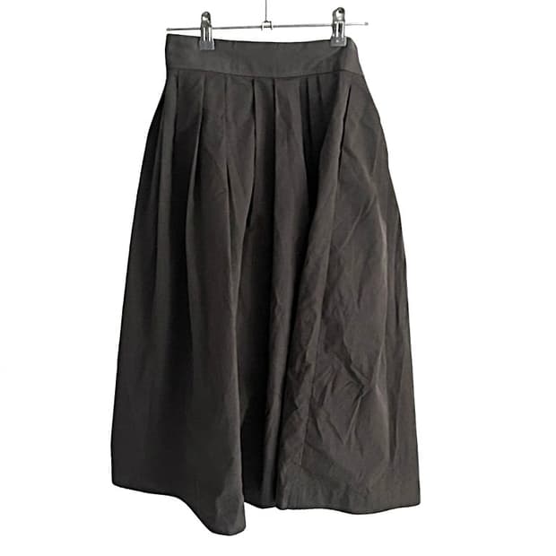 vintage brown long skirt 카키 브라운 롱 스커트