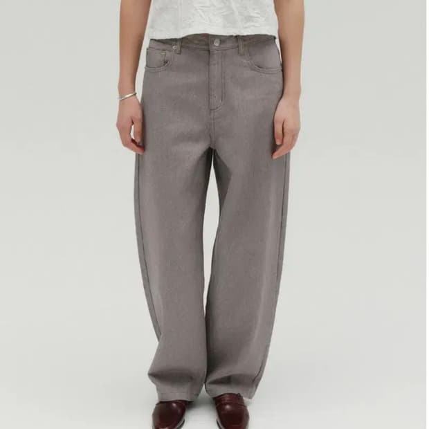 솔티페블 커브드데님