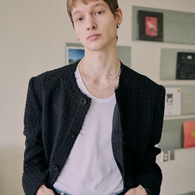 크러쉬어게인 트위드 자켓. ( 렉토 아워레가시 앤더슨벨