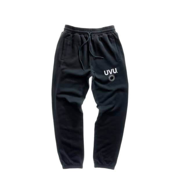 UVU 인시드니아 스웨트팬츠 블랙