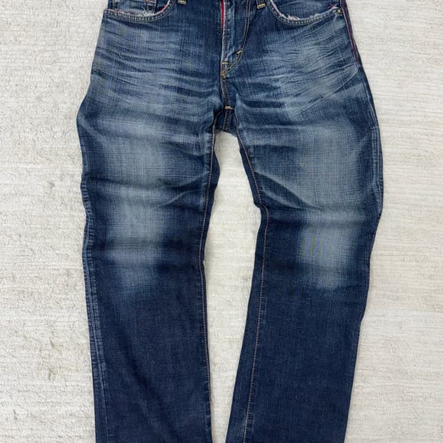 •EDWIN BLUE TRIP 데님 팬츠