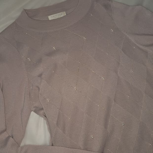 패턴피오나 히메갸루깔 러블리 일브빈티지 니트 