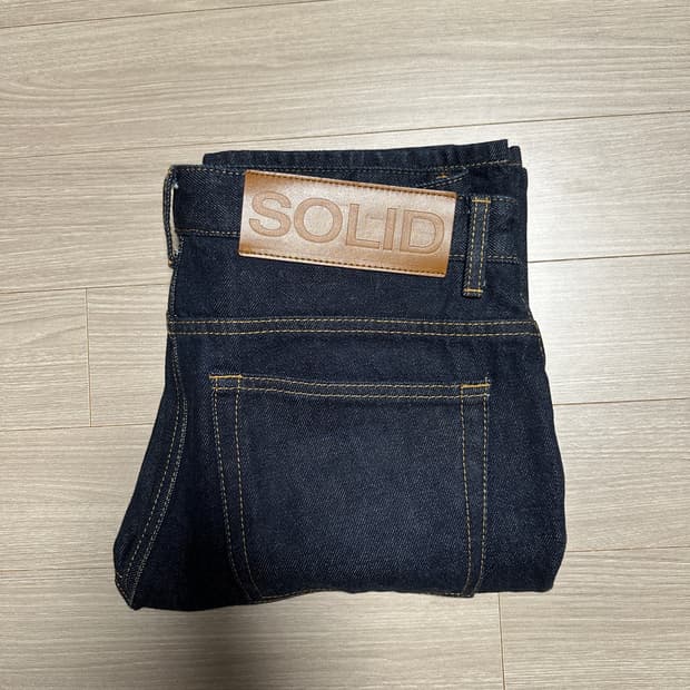솔리드옴므 생지데님 30