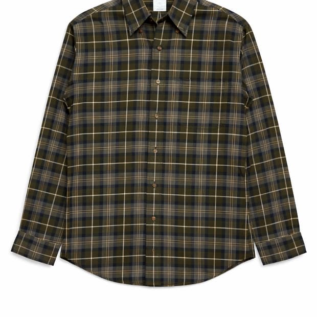 USA 미국 빈티지 y2k 아메카지 브룩스브라더스 346 체크셔츠 S