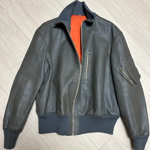 [50] 70s 독일군 가죽 봄버, 플라이트 자켓