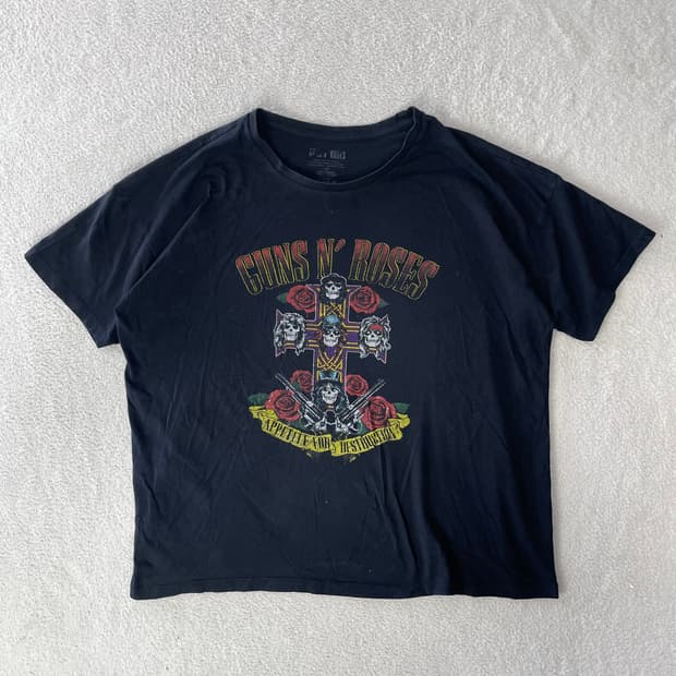 건즈앤로지스 Appetite for Destruction 반팔 티셔츠