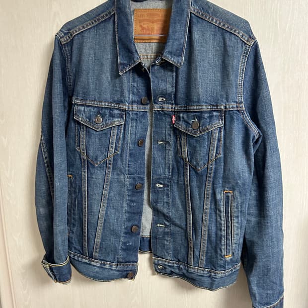 리바이스 청자켓 S사이즈 팜
