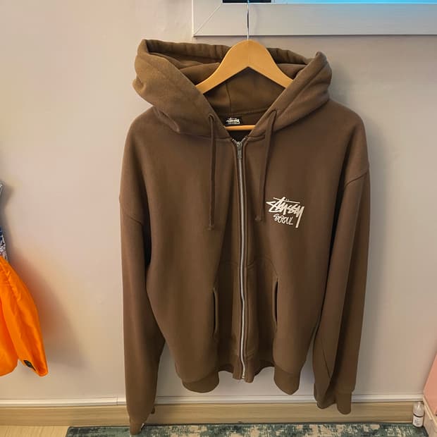 Stussy seoul coffee hoodzip