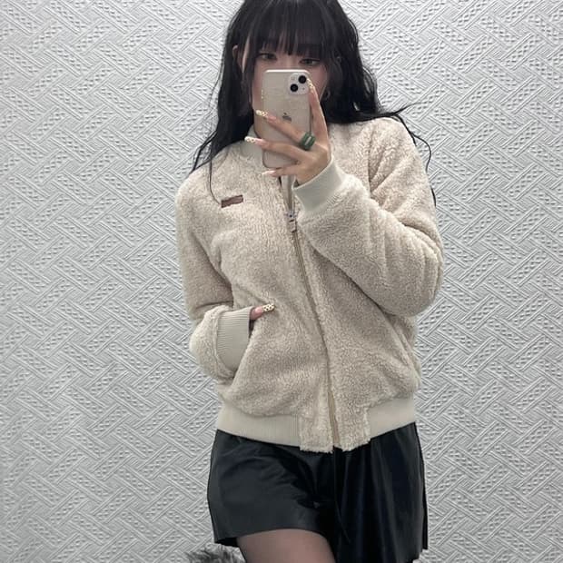 팀버랜드 캐주얼 빈티지 폭닥 양털 후리스 자켓 S C10000