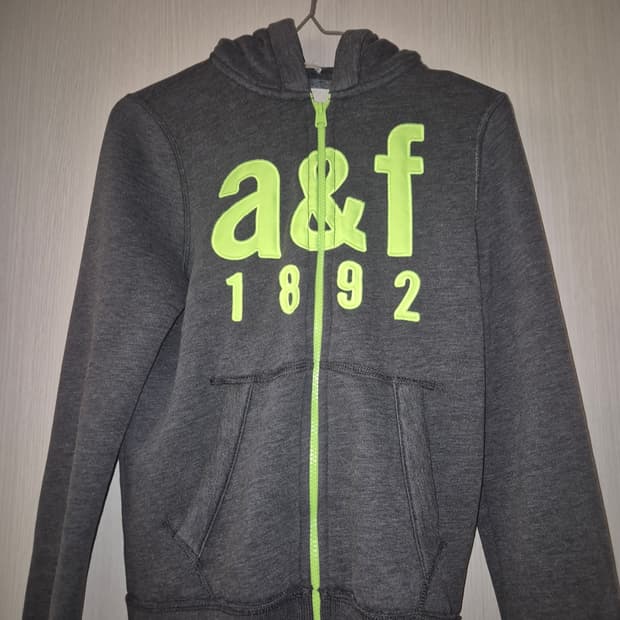 아베크롬비 형광연두 포인트 차콜후집