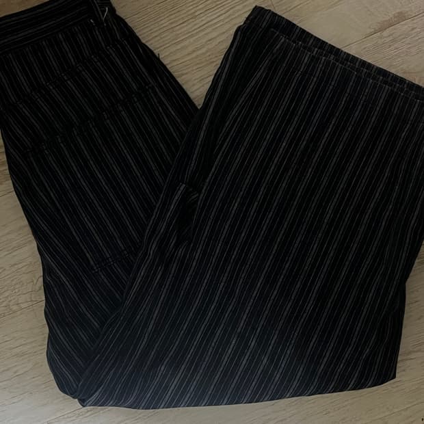 스트라이프 팬츠