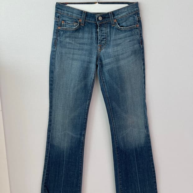 세븐진 미드데님 25인치 (Made in USA)
