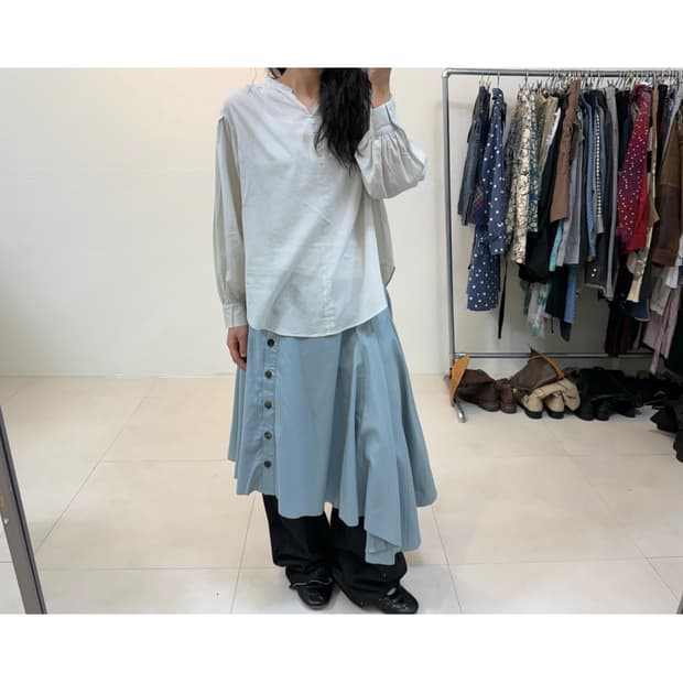 빈티지 블라우스