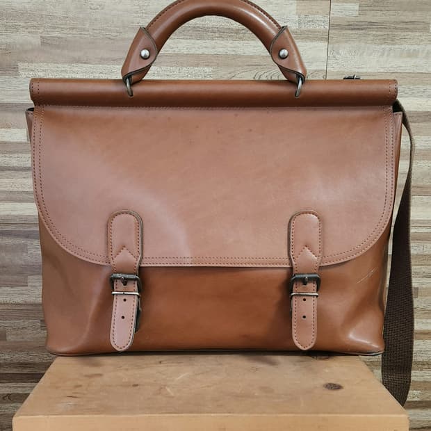 일본빈티지 브라운 사철백