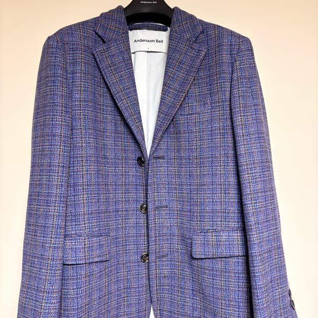 앤더슨벨 블레이저 자켓 L사이즈 블루