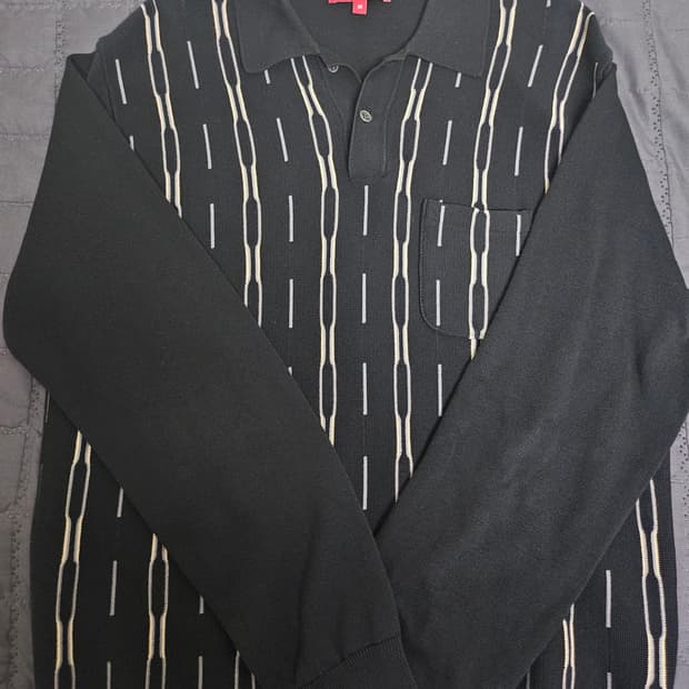 슈프림 폴로 스웨터