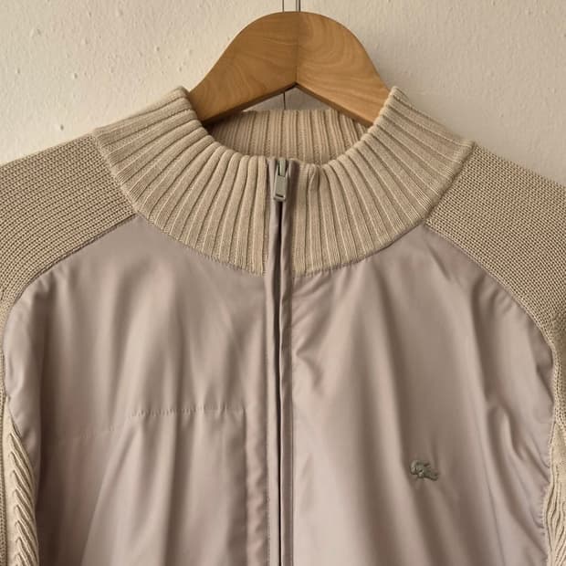 라코스테 남성 블루종니트가디건 4사이즈
