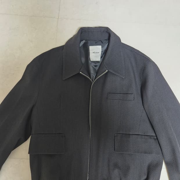 벨리에 다이애그널 블루종 차콜M