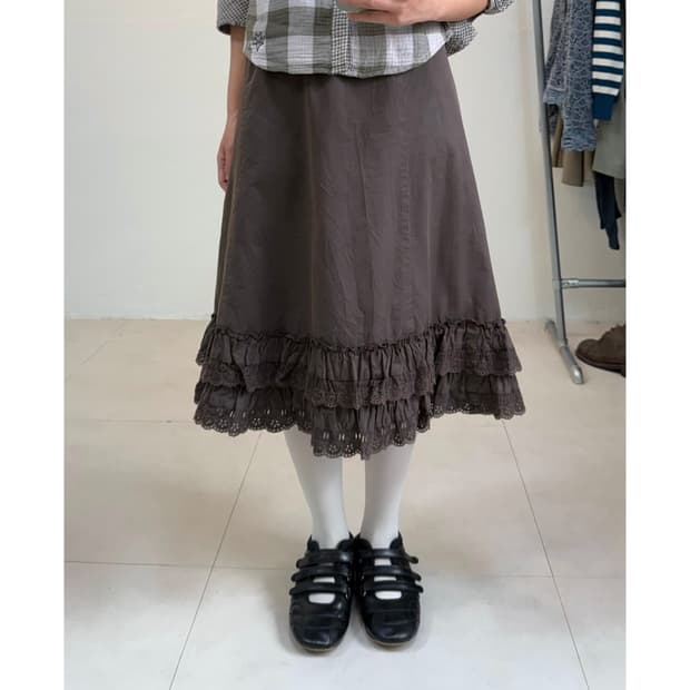 J crew 프릴 스커트