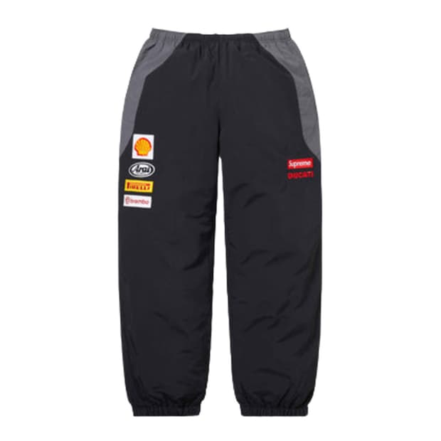 슈프림x두가티 트랙 팬츠