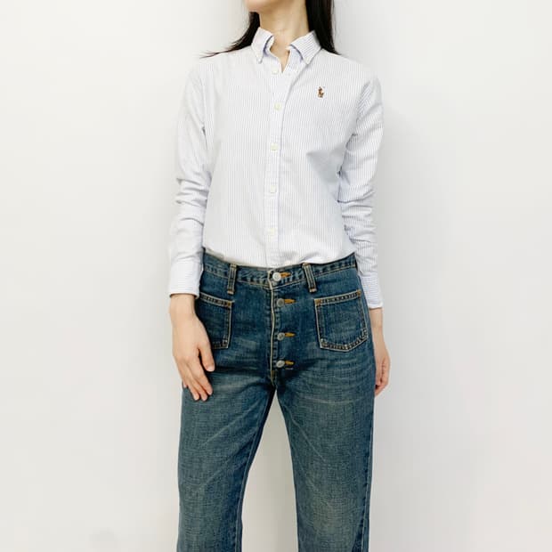 랄프 로렌 스트라이프 셔츠