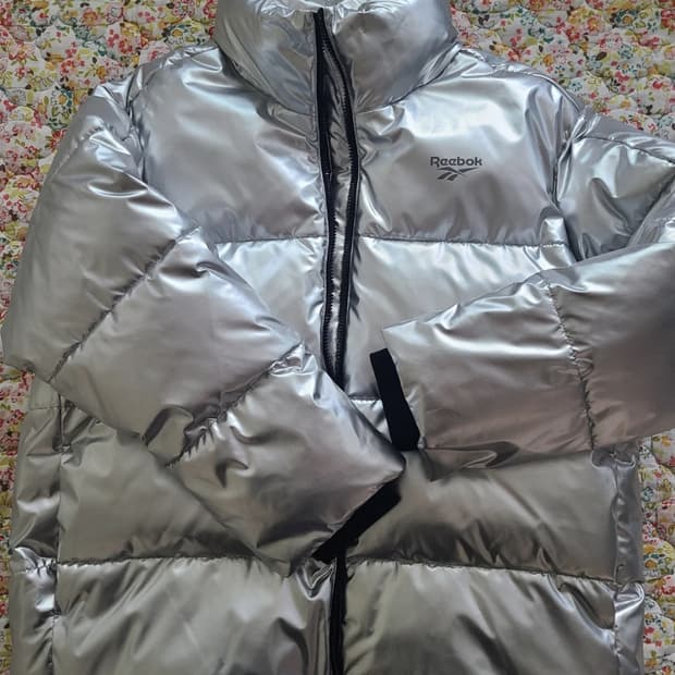 리복 실버 패딩(L)
