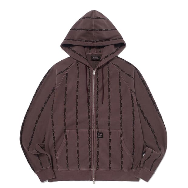 위캔더스 인세인개러지 CHAIN ZIPUP HOODIE 후드 집업 XL