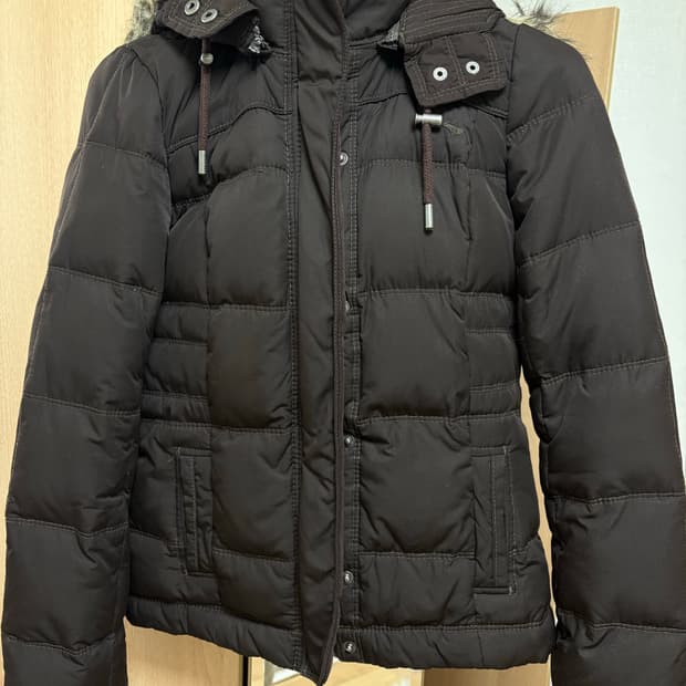 아베크롬비 패딩 브라운 XS