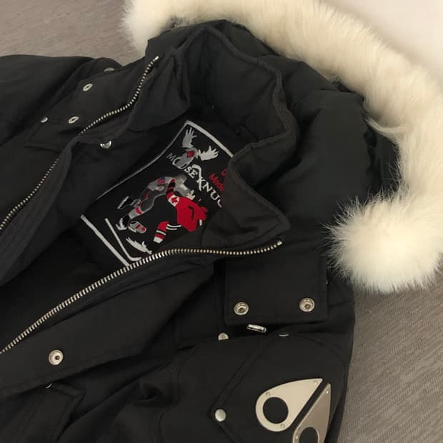 Mooseknuckles puffer down jacket 