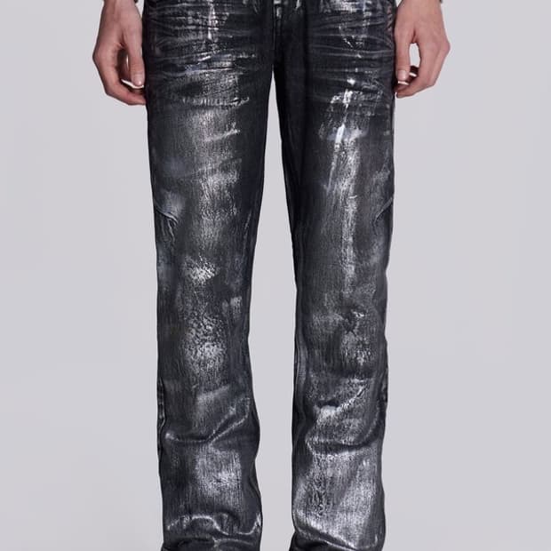 제이디드런던 gun metal reed jeans