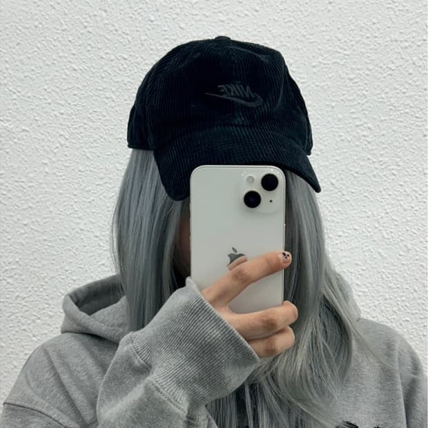 나이키 코듀로이 블랙 볼캡