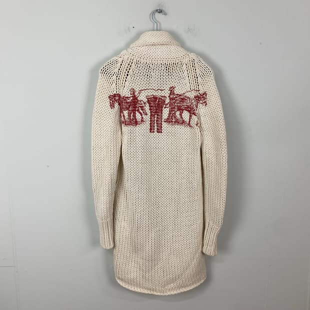 리바이스 Levis 백로고 니트 가디건 