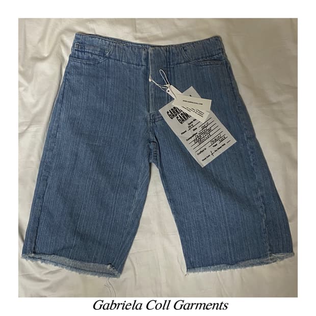 가브리엘라 콜 가먼츠 슬럽 데님 팬츠 아카이브 청바지 슬랙스 트라우져