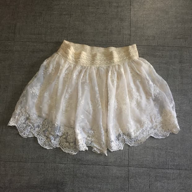 일본 Wazp 달천깔페어리 프린세스하구미 레이스 미니스커트