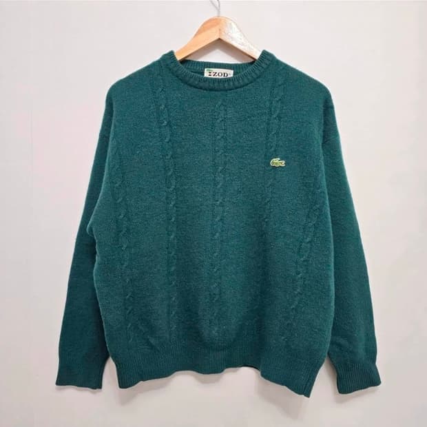 IZOD 라코스테 70~80S 울 니트
