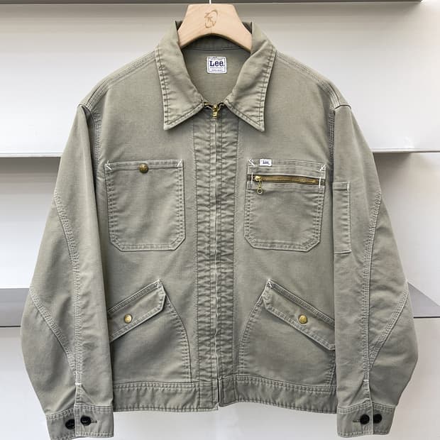 리 91-B 스트레치 덕 워크 자켓