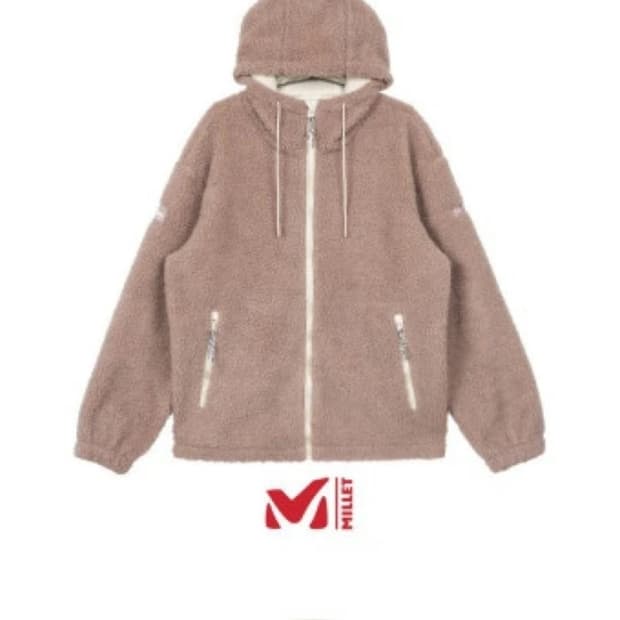 밀레 파라디 플리스 후디 자켓입니다
