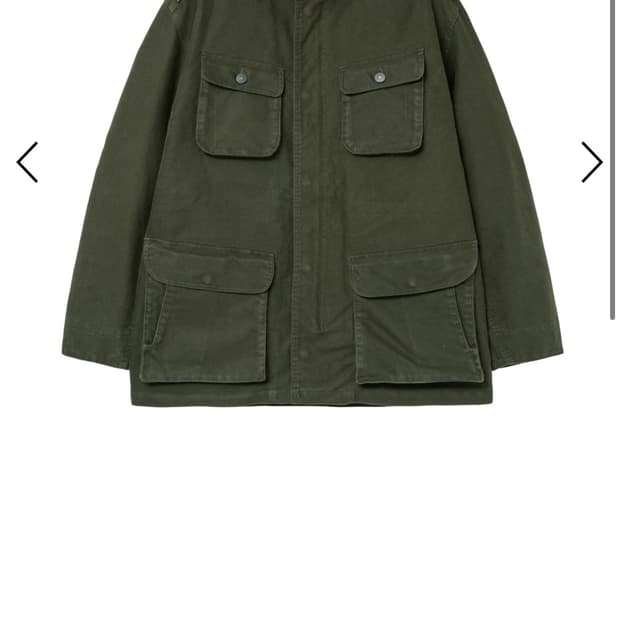 구매) a.ta 몰스킨 필드자켓 M사