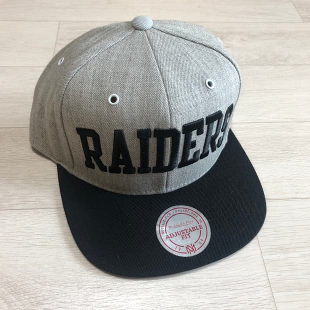 미첼앤네스 NFL 오클랜드 레이더스 스냅백