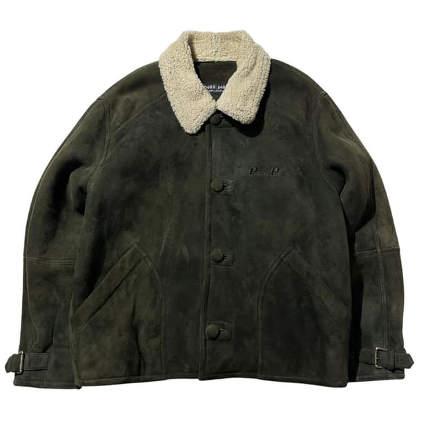 펠레펠레 램스킨 레더 시어링 무스탕 싱글 자켓