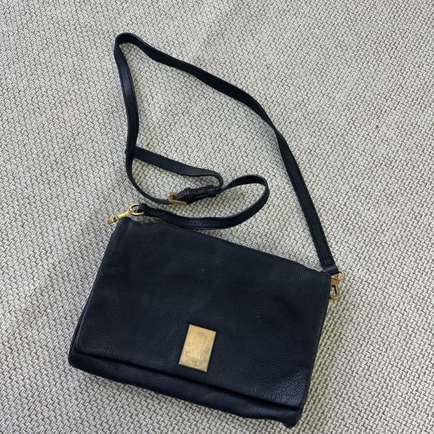 실측확인 쿠론 재키 누보 크로스백 0409D